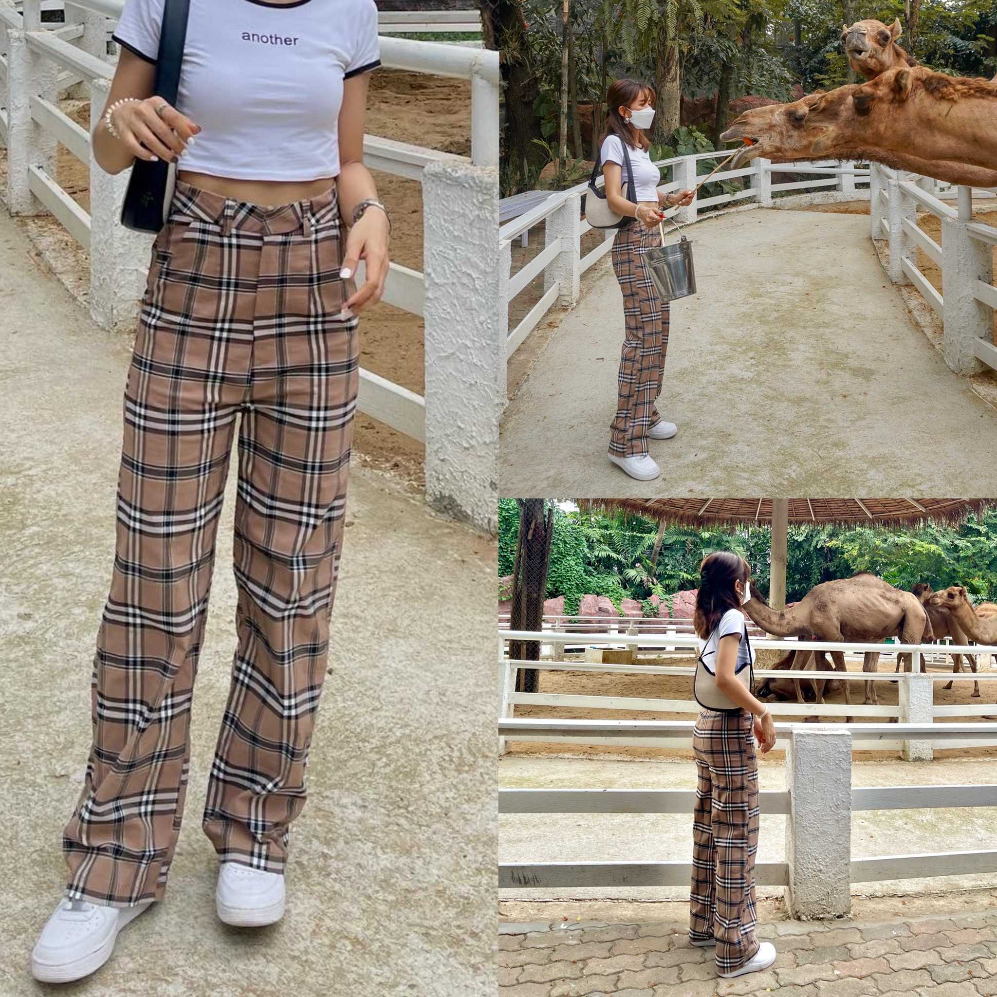 กางเกงขายาว รุ่น Plaid Lover - Jigsawjeans
