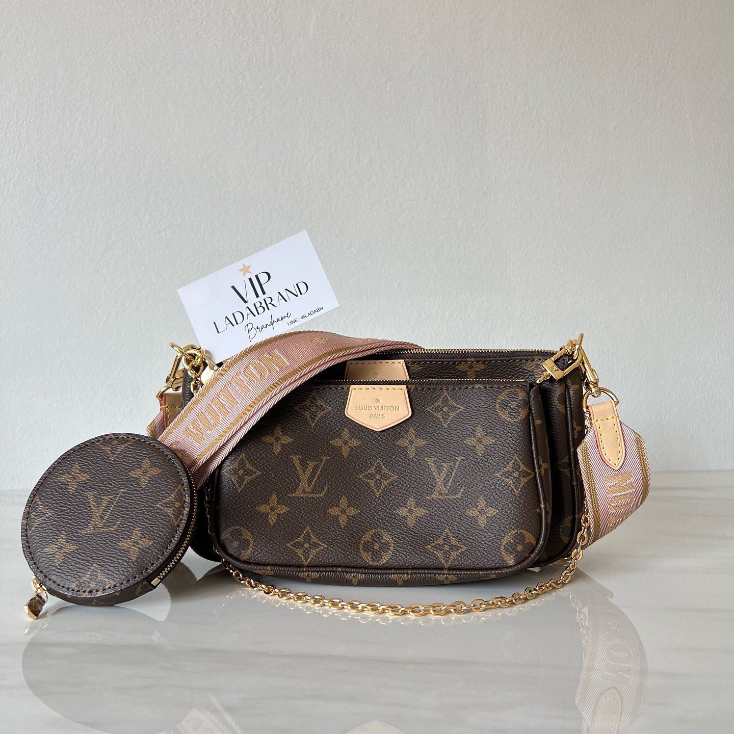 lv multi pochette ✅สินค้าพร้อมส่ง✅