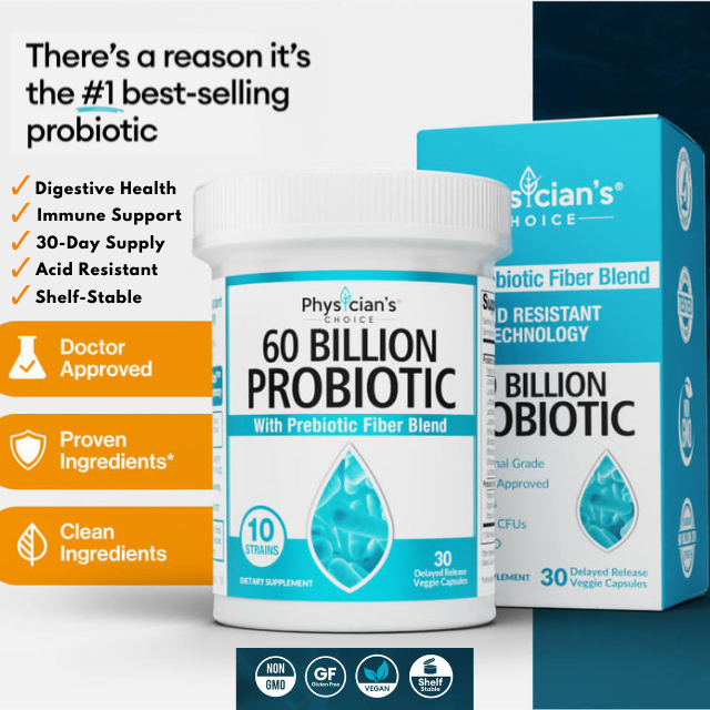 โปรไบโอติก 60 Billion Probiotic📌 30 caps