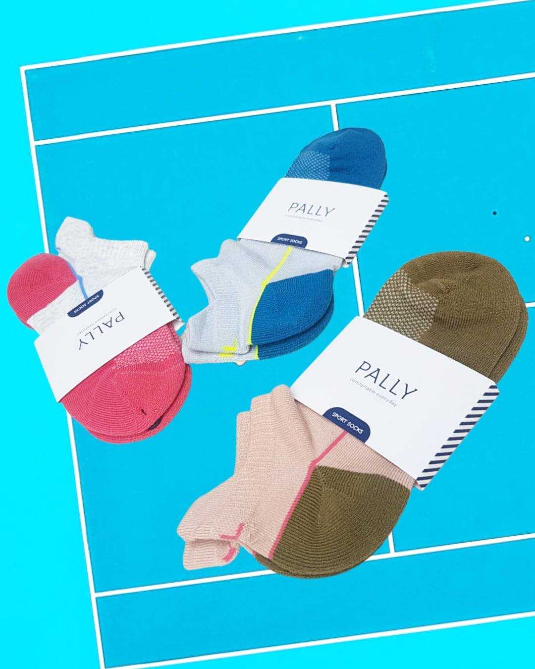 สีใหม่! ถุงเท้ากีฬารุ่น Sport Tab :  Daily by Pally (Spring/Summer 2022)