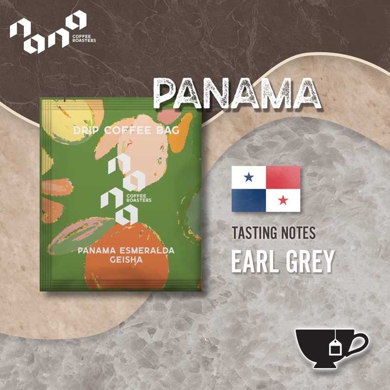 Nana Coffee Roasters กาแฟ Drip bag คั่วอ่อน - Panama Esmeralda Geisha