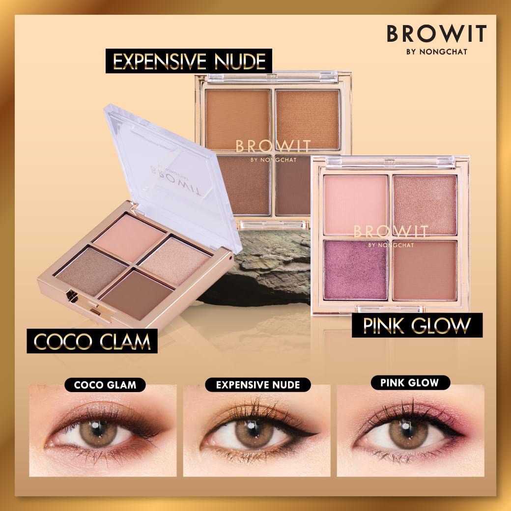 Browit Eye Palette อายพาเลท (1g x 4 สี)