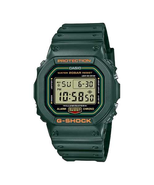 G-SHOCK นาฬิกาคาสิโอ พร้อมส่ง นาฬิกาข้อมือ นาฬิกาของแท้ ประกันศูนย์ CMG 1 ปี รุ่น DW-5600RB-3