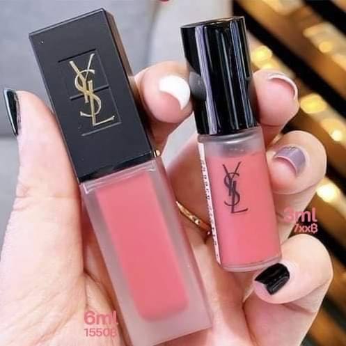 YSL Tatouage Couture Velvet Cream 3ml.  # 216 Nude Emblem