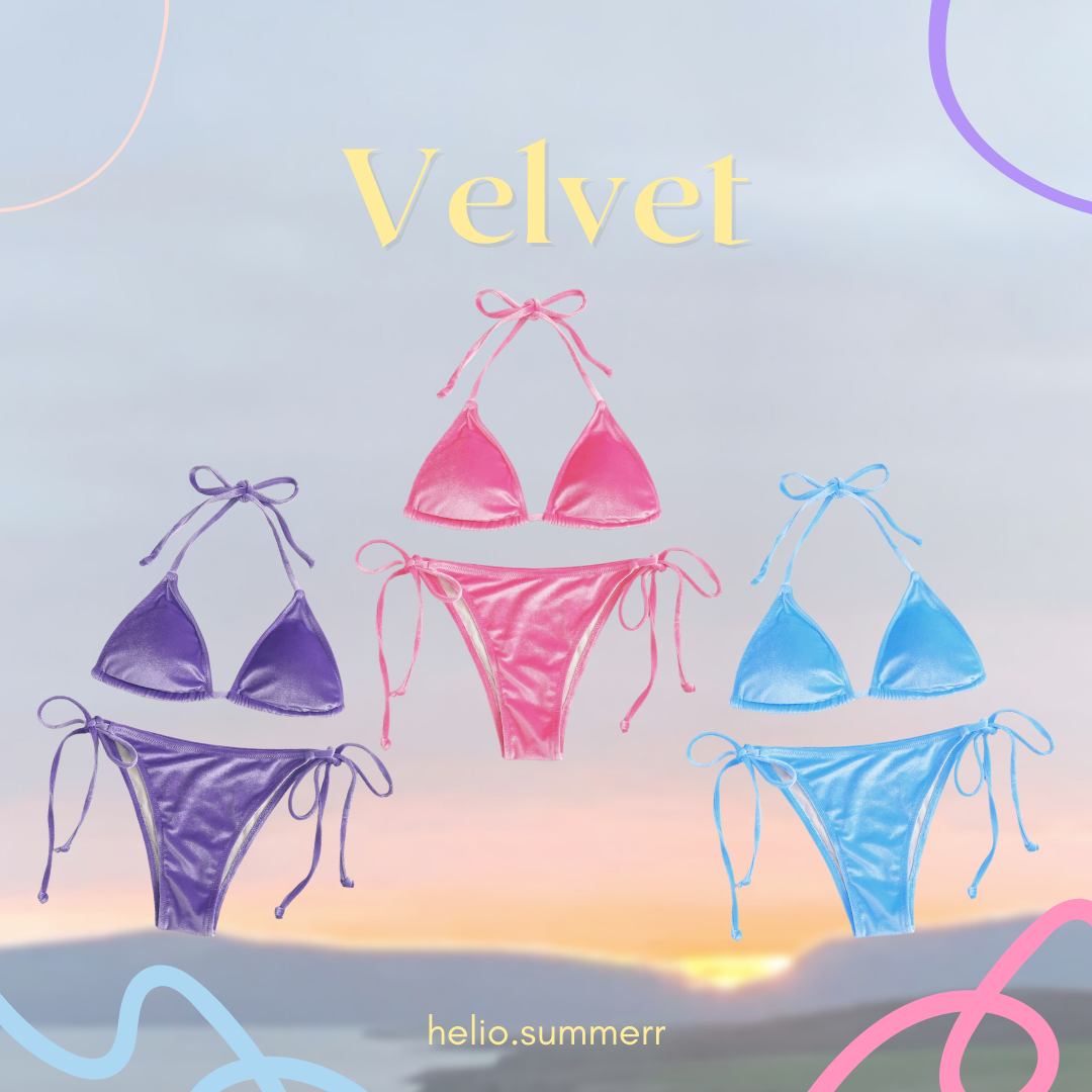 Velvet 🧵 Triangle bikini