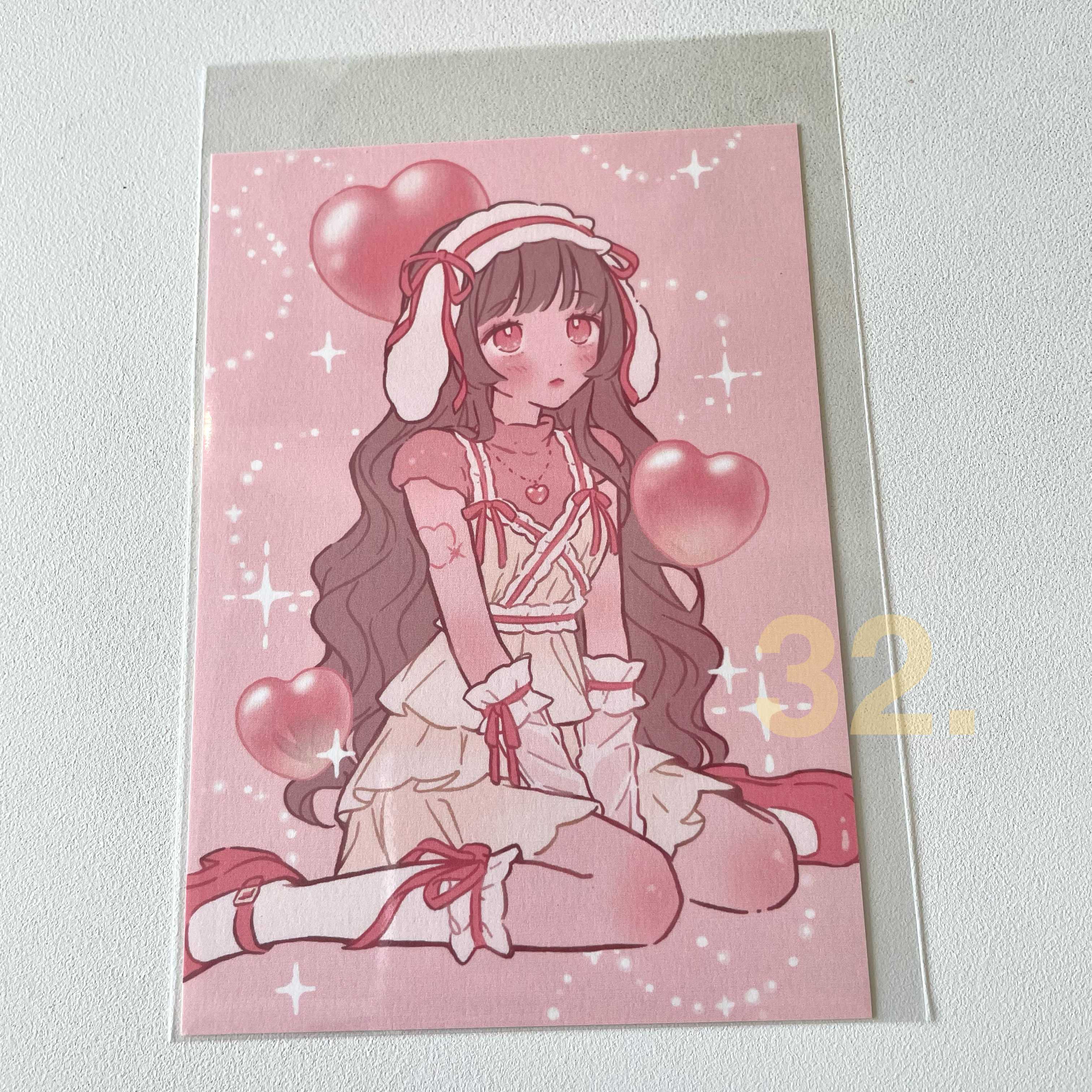 Mxx Club - Heart Jelly Postcard