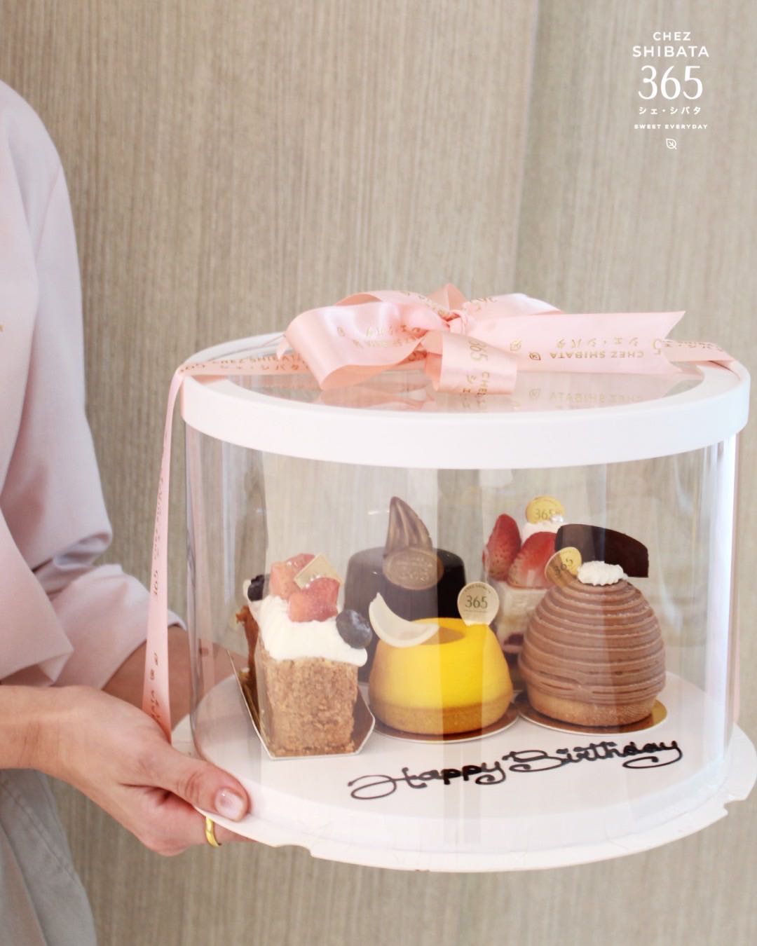 Top 5 Gift set (กล่องกลมขาว)