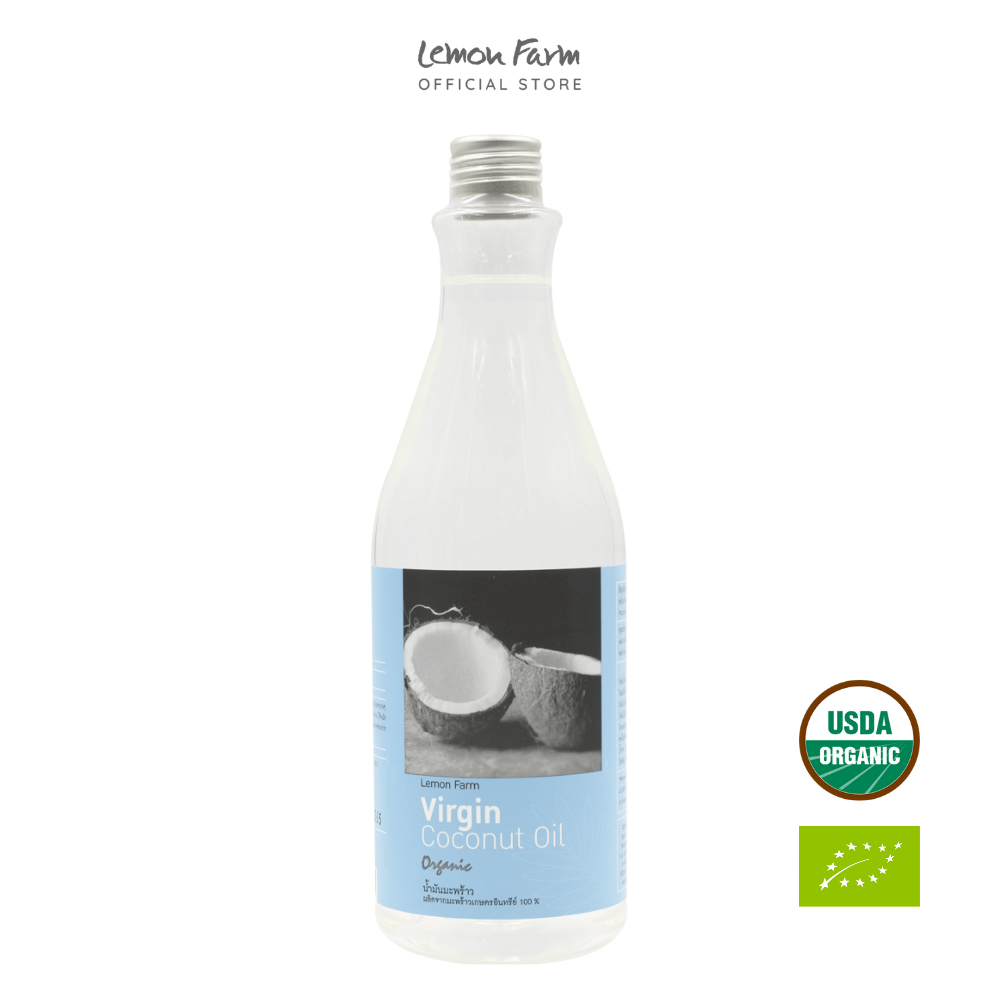 น้ำมันมะพร้าวสกัดเย็น Organic 500 ml
