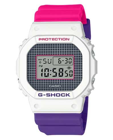 G-SHOCK นาฬิกาคาสิโอ พร้อมส่ง นาฬิกาข้อมือ นาฬิกาของแท้ ประกันศูนย์ CMG 1 ปี รุ่น DW-5600THB-7