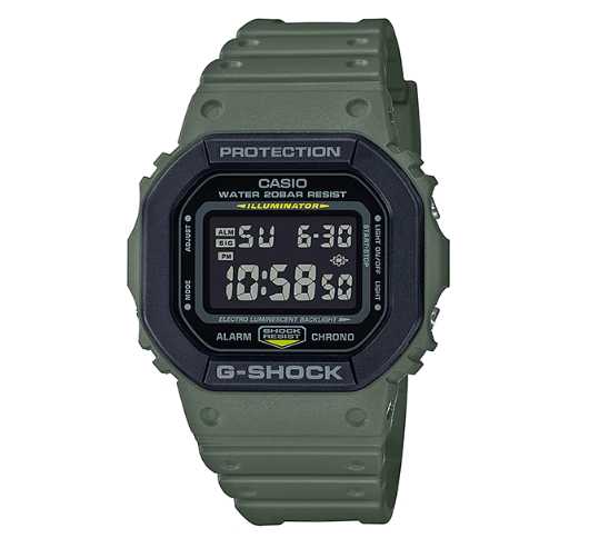 G-SHOCK นาฬิกาคาสิโอ พร้อมส่ง นาฬิกาข้อมือ นาฬิกาของแท้ ประกันศูนย์ CMG 1 ปี รุ่น DW-5610SU-3