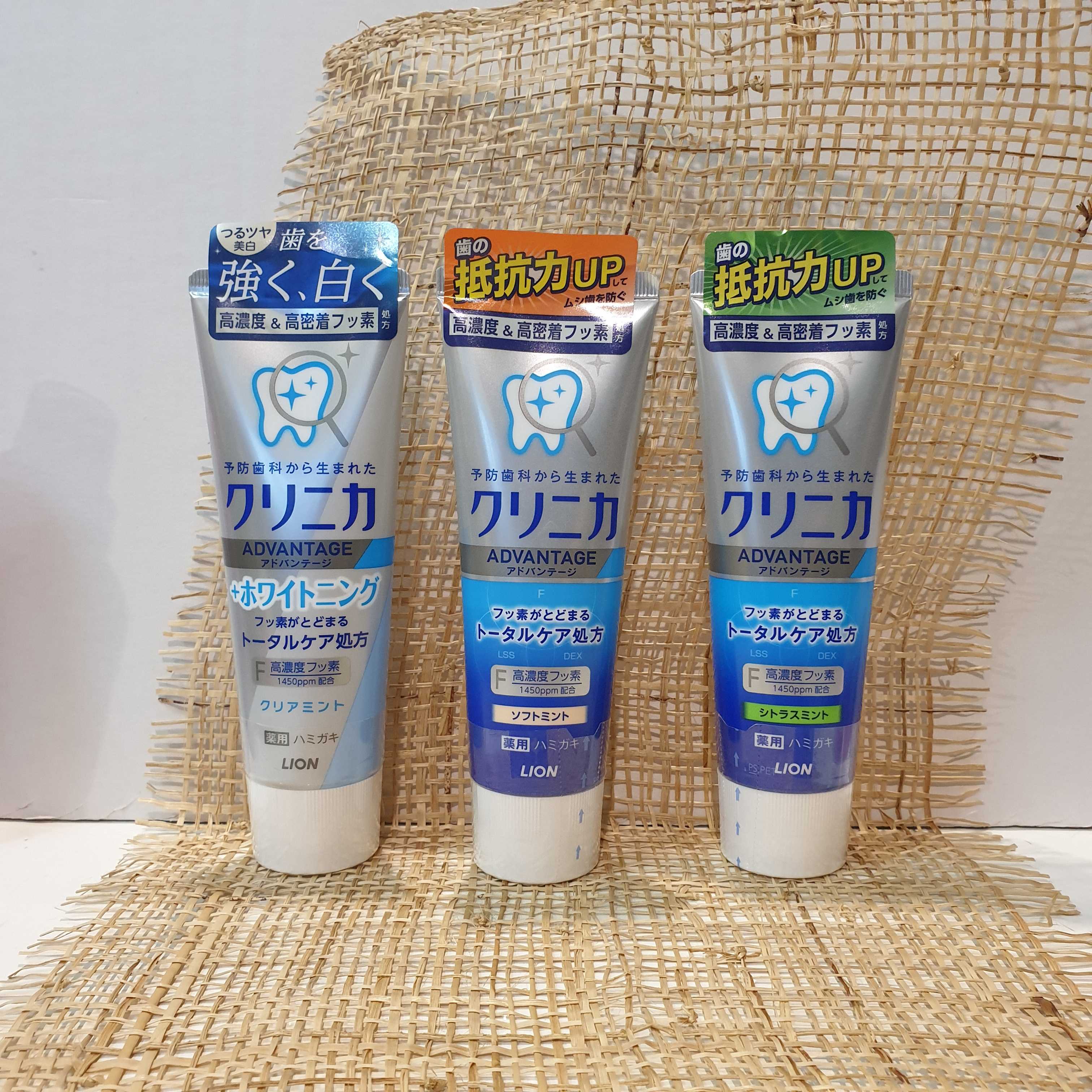 ยาสีฟัน Lion Clinica Advantage , 130g , นำเข้าญี่ปุ่น
