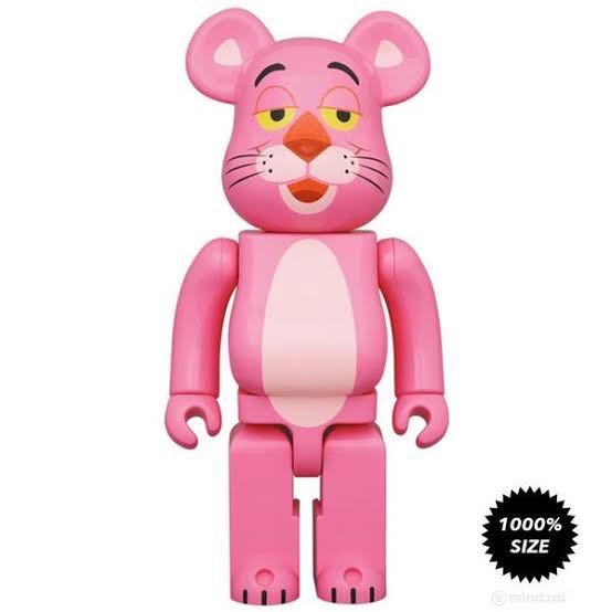 Bearbrick Pink Panther 1000%