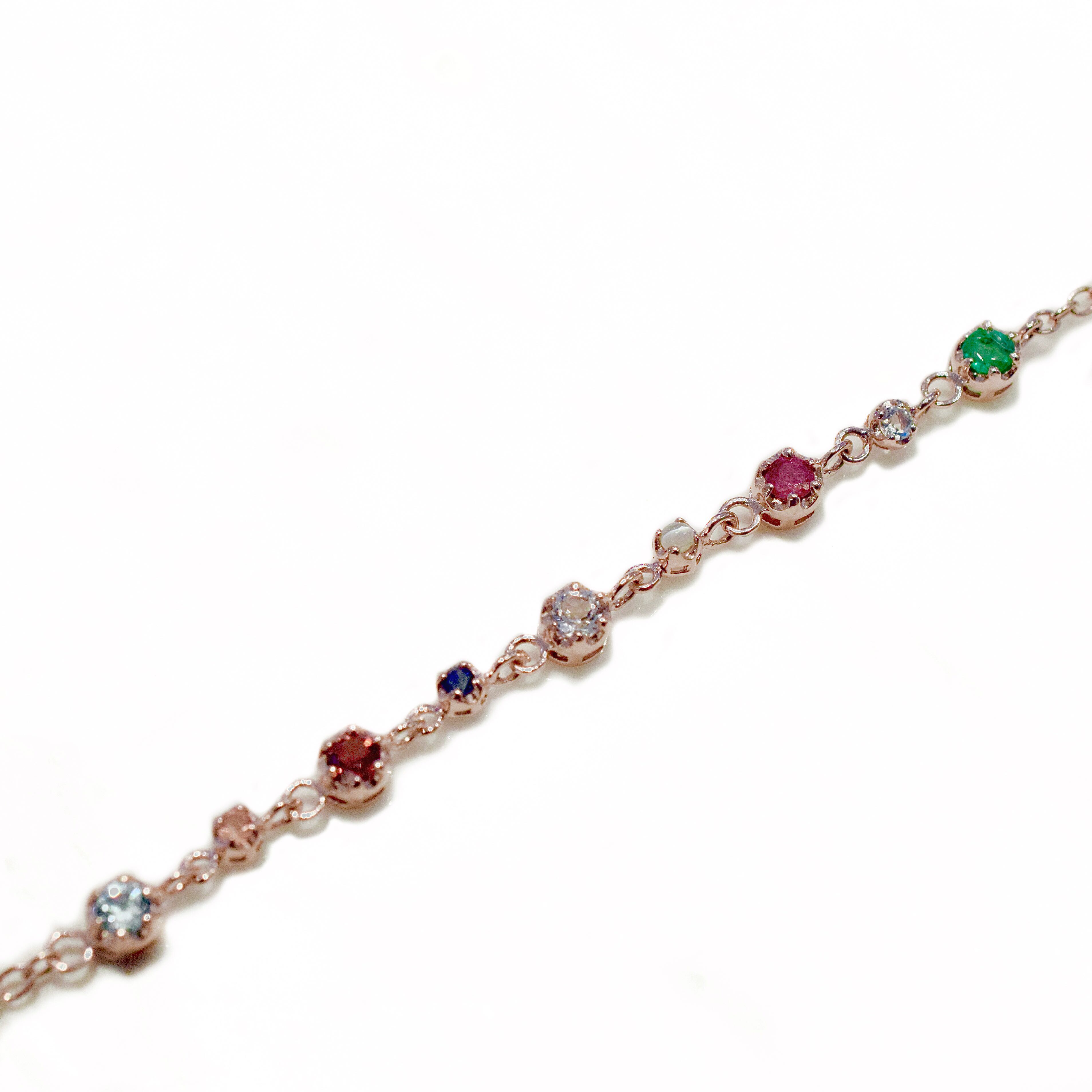 สร้อยข้อมือนพเก้า #minimนพเก้า #minimsilverbracelet #minim9luckygems