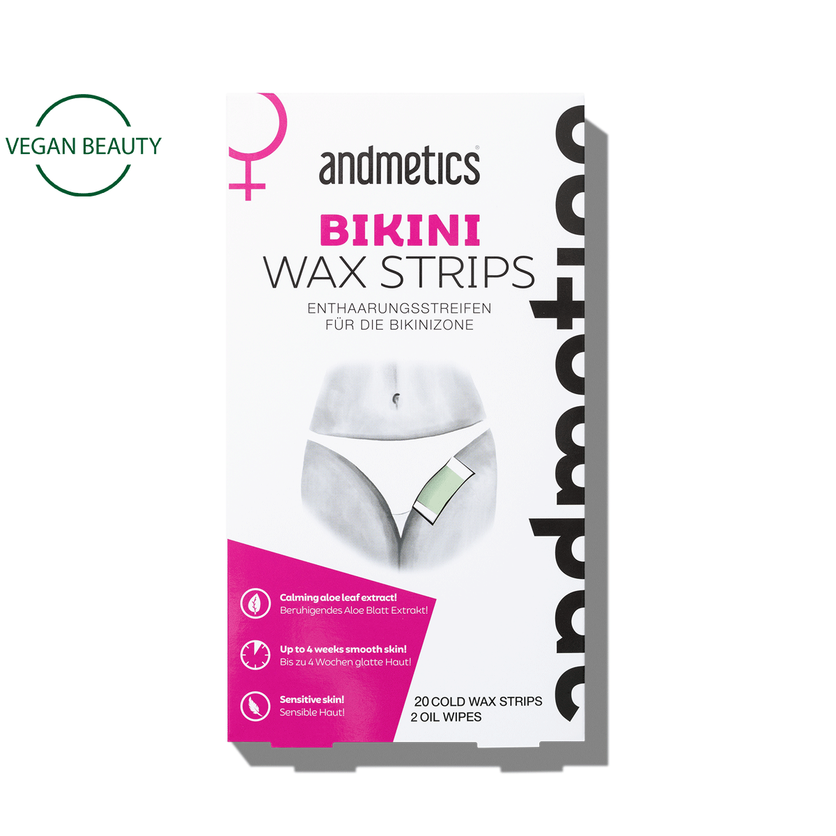 Bikini Wax Strips เซตแผ่นแว็กซ์กำจัดขนบริเวณบิกินี่