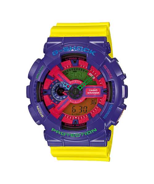 G-SHOCK นาฬิกาคาสิโอ พร้อมส่ง นาฬิกาข้อมือ นาฬิกาของแท้ ประกันศูนย์ CMG 1 ปี รุ่น GA-110HC-6A