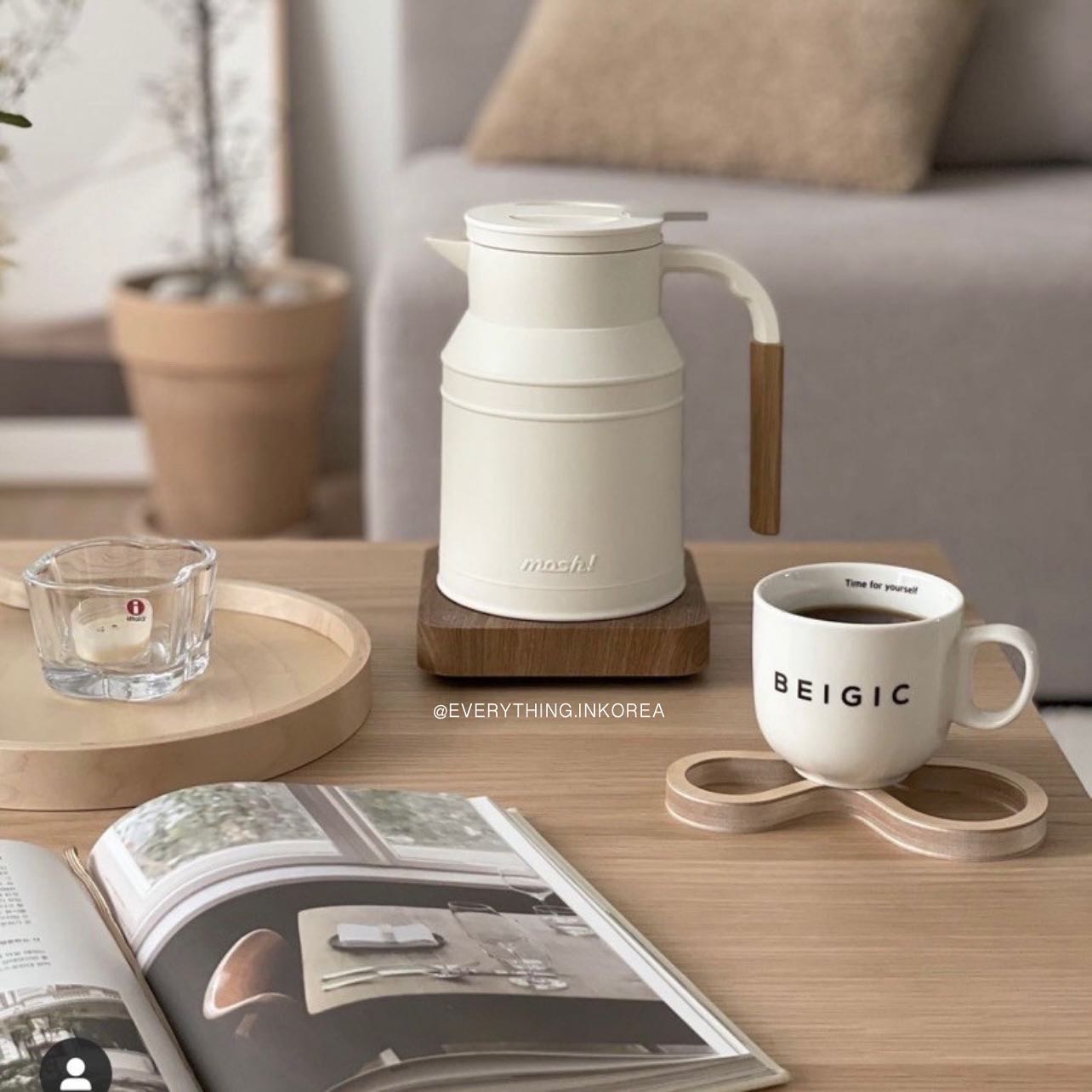 Mosh Electric Kettle 800ml. นำเข้าจากเกาหลี🇰🇷