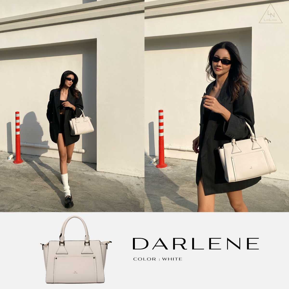 LanLana Darlene LN46 White---ขาว