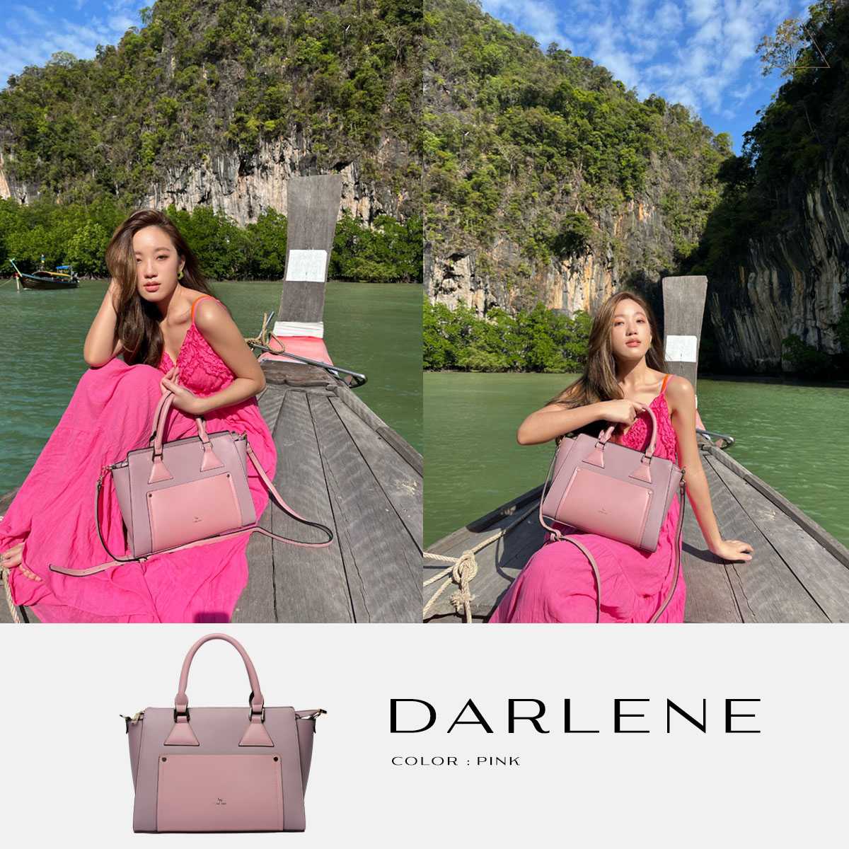 LanLana Darlene LN46 Pink---ชมพู