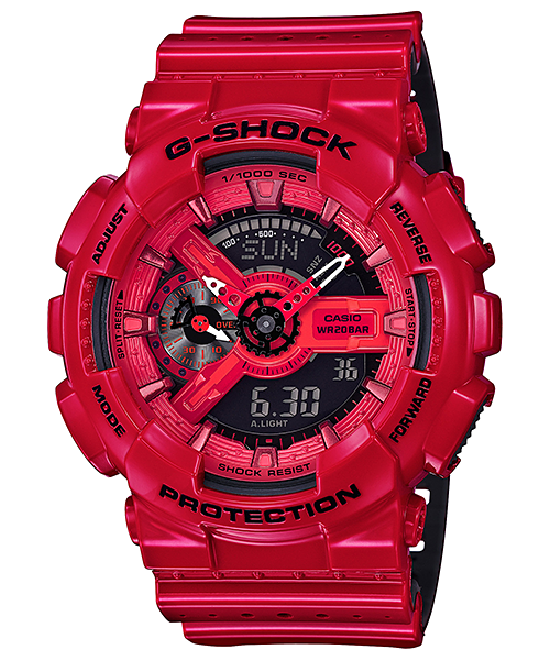 G-SHOCK นาฬิกาคาสิโอ พร้อมส่ง นาฬิกาข้อมือ นาฬิกาของแท้ ประกันศูนย์ CMG 1 ปี รุ่น GA-110LPA-4