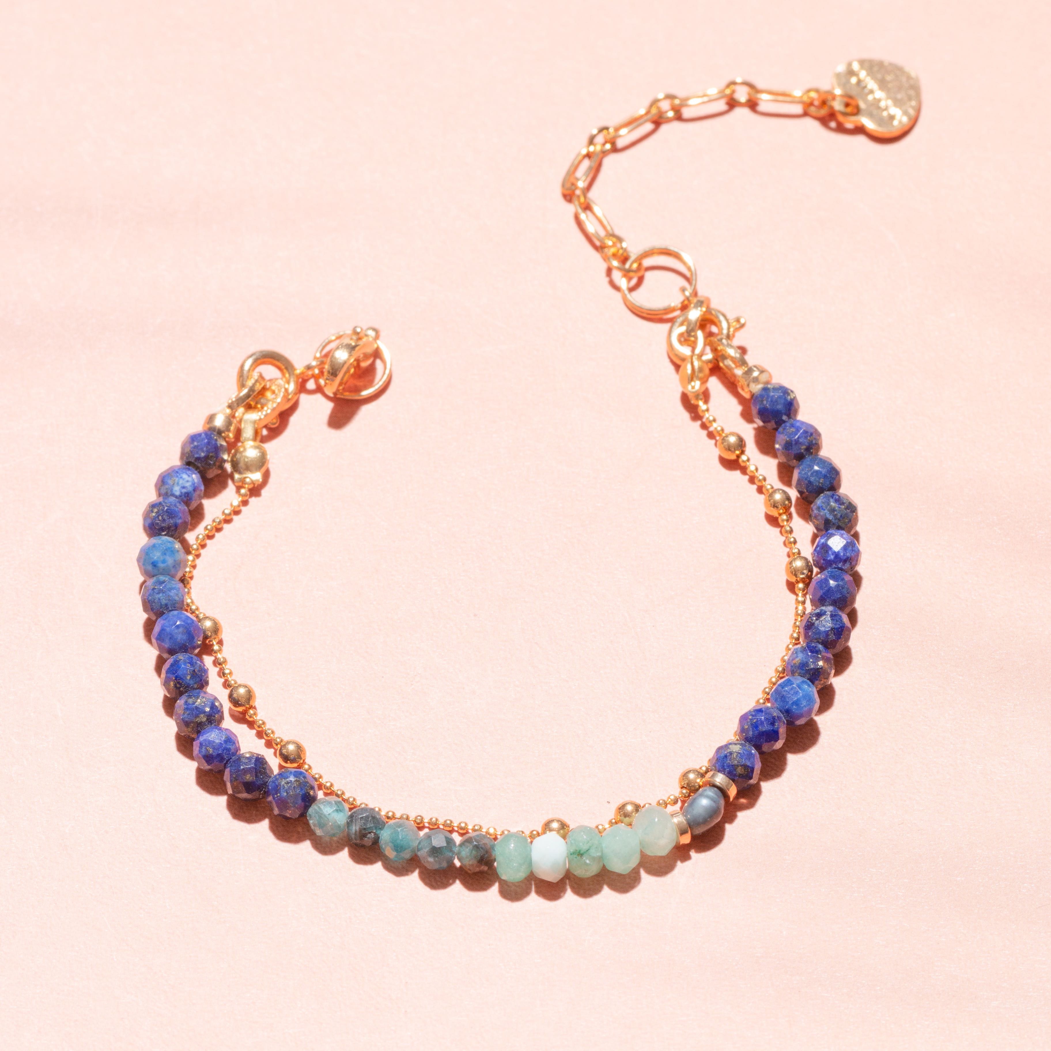 MIX LAPIS LAZULI-LUCKY CHARM Bracelet [SPECIAL EDITION] 