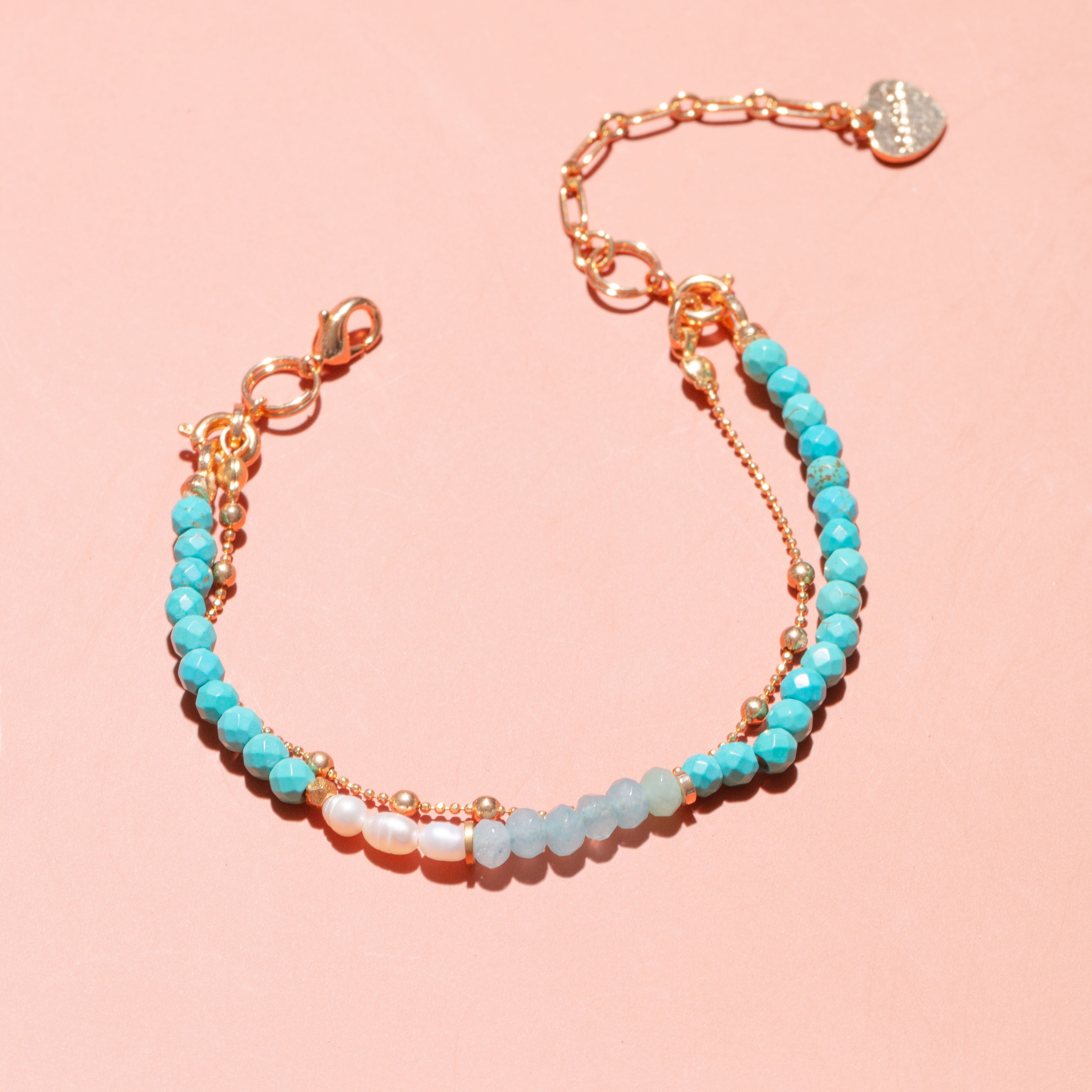 MIX TURQUOISE-LUCKY CHARM Bracelet [SPECIAL EDITION] 