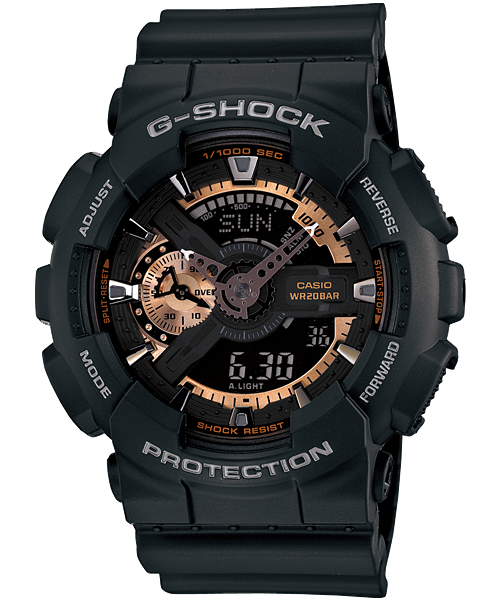 G-SHOCK นาฬิกาคาสิโอ พร้อมส่ง นาฬิกาข้อมือ นาฬิกาของแท้ ประกันศูนย์ CMG 1 ปี รุ่น GA-110RG-1A