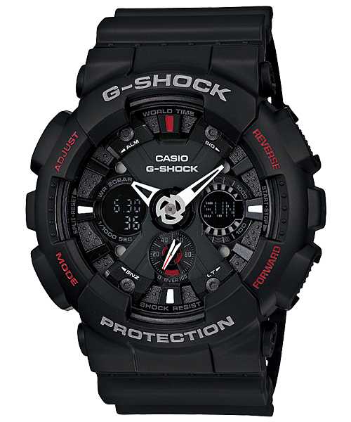 G-SHOCK นาฬิกาคาสิโอ นาฬิกาข้อมือ นาฬิกาของแท้ ประกันศูนย์ CMG 1 ปี รุ่น GA-120-1A