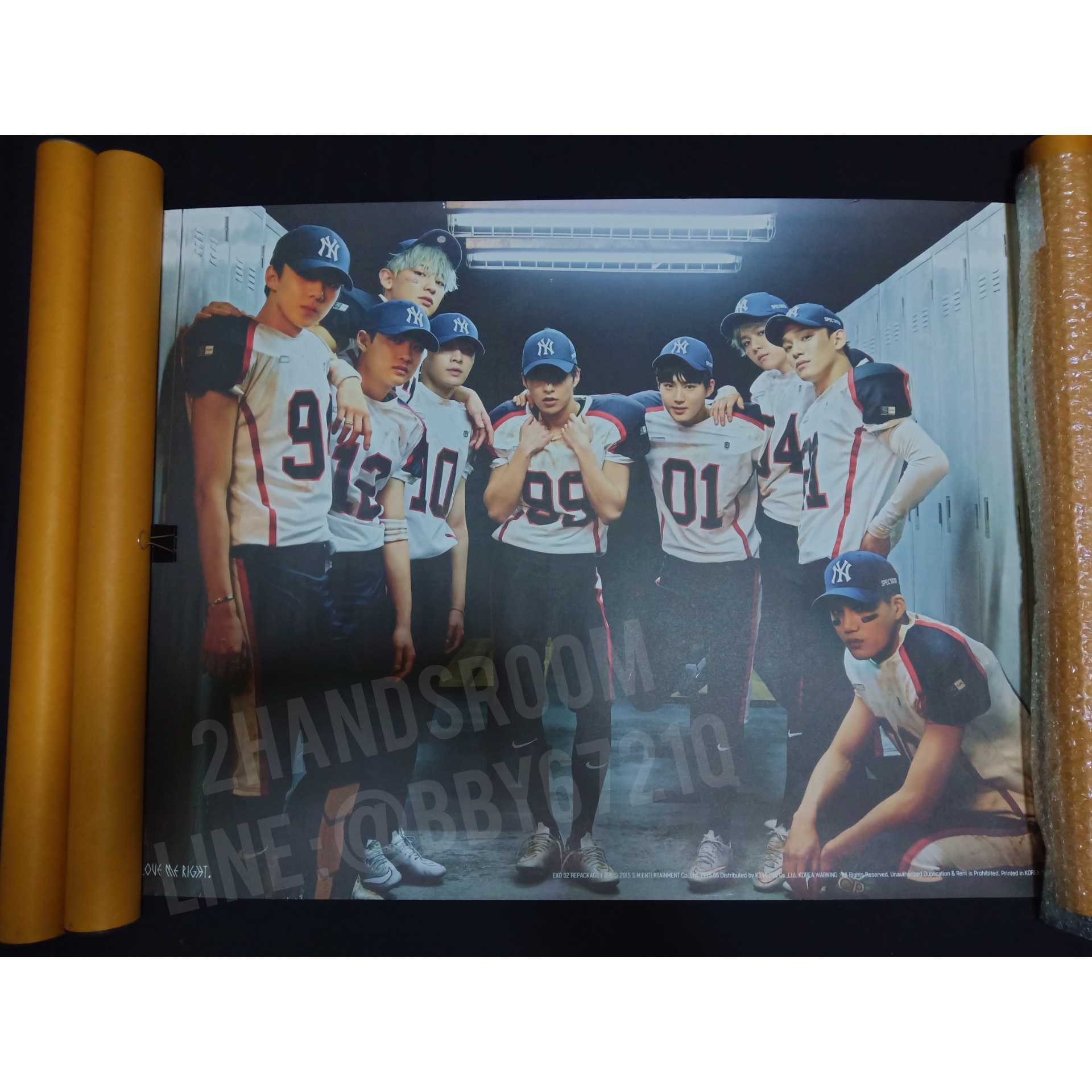 มือสอง ส่งต่อ | 🌈✨ โปสเตอร์จากอัลบั้ม EXO - Love Me Right