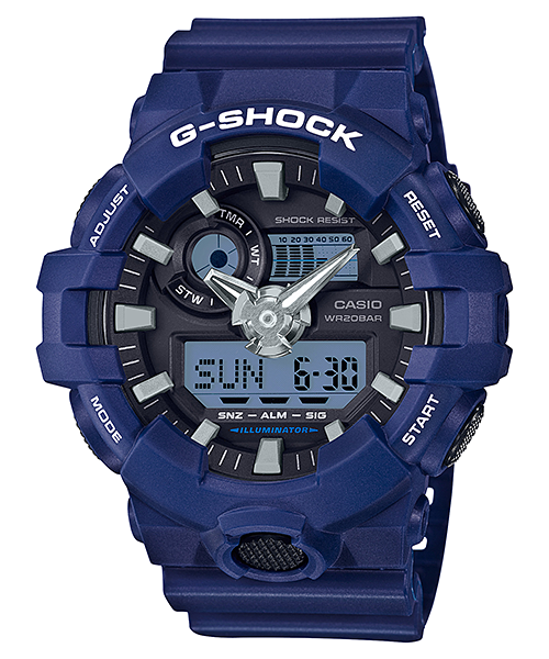 G-SHOCK นาฬิกาคาสิโอ พร้อมส่ง นาฬิกาข้อมือ นาฬิกาของแท้ ประกันศูนย์ CMG 1 ปี รุ่น GA-700-2A
