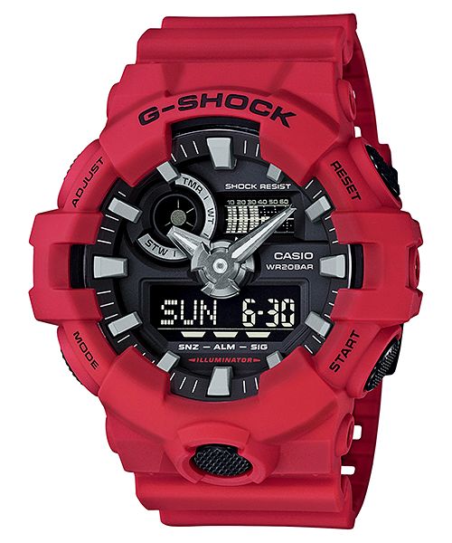 G-SHOCK นาฬิกาคาสิโอ พร้อมส่ง นาฬิกาข้อมือ นาฬิกาของแท้ ประกันศูนย์ CMG 1 ปี รุ่น GA-700-4A