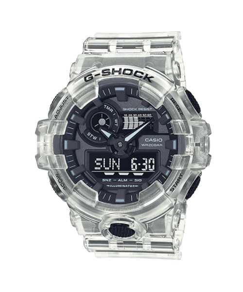 G-SHOCK นาฬิกาคาสิโอ พร้อมส่ง นาฬิกาข้อมือ นาฬิกาของแท้ ประกันศูนย์ CMG 1 ปี รุ่น GA-700SKE-7A