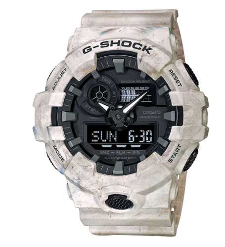 G-SHOCK นาฬิกาคาสิโอ พร้อมส่ง นาฬิกาข้อมือ นาฬิกาของแท้ ประกันศูนย์ CMG 1 ปี รุ่น GA-700WM-5A