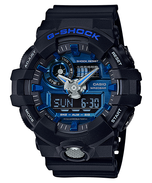 G-SHOCK นาฬิกาคาสิโอ พร้อมส่ง นาฬิกาข้อมือ นาฬิกาของแท้ ประกันศูนย์ CMG 1 ปี รุ่น GA-710-1A2