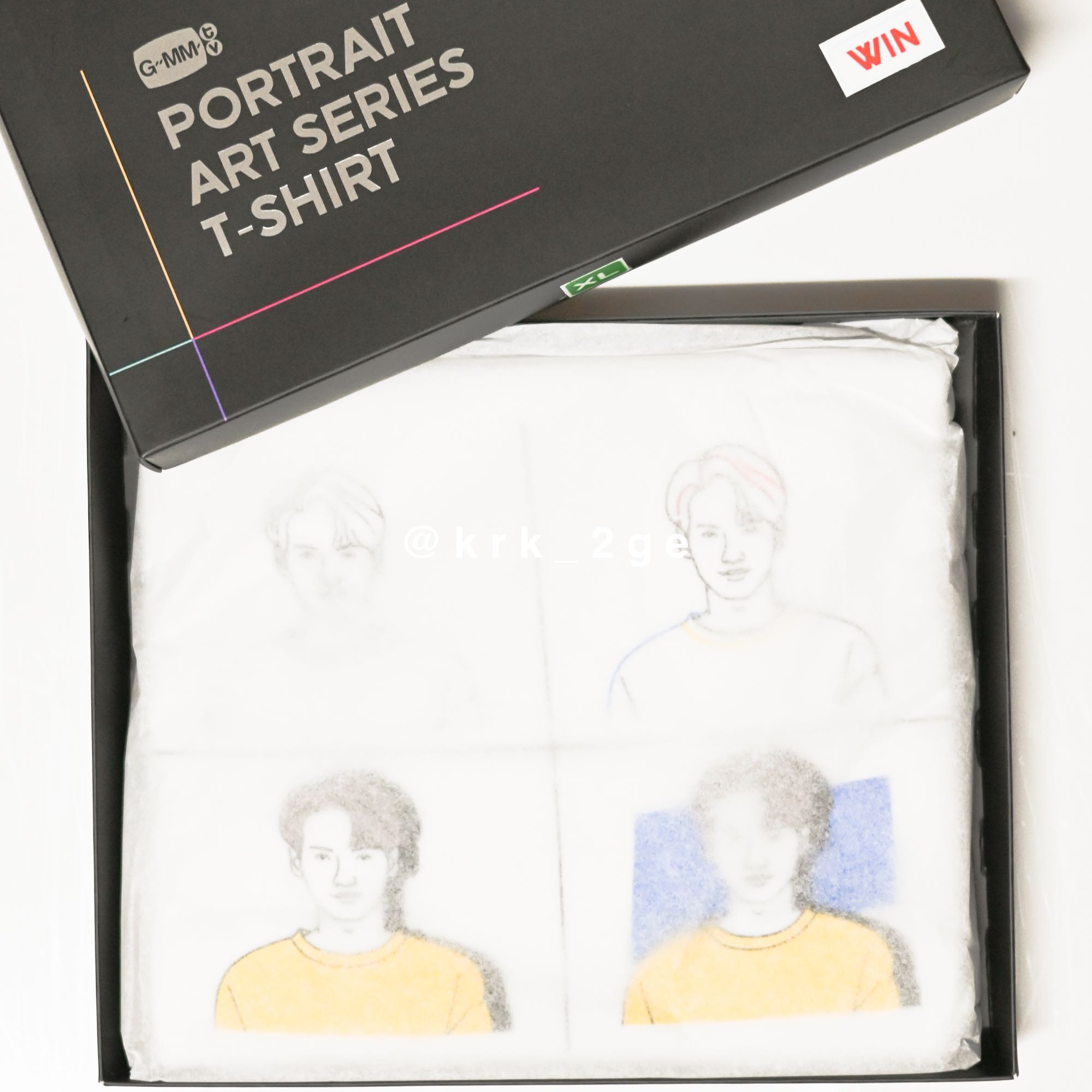 Win Portrait Art Series T-shirt