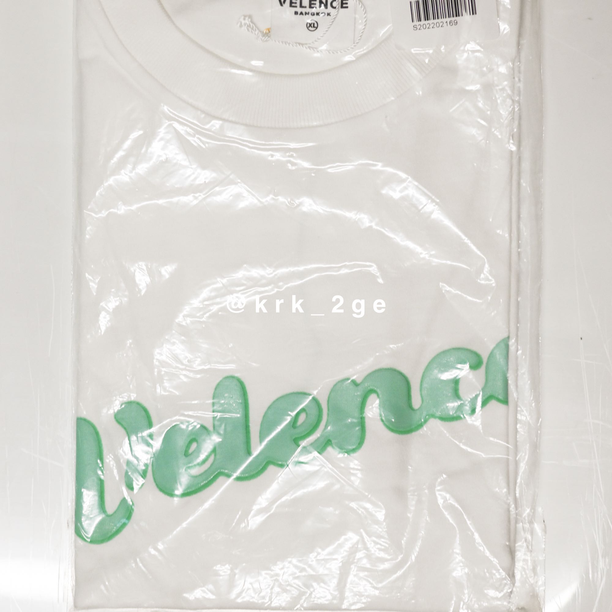 Velence White Vivid logo T-shirt