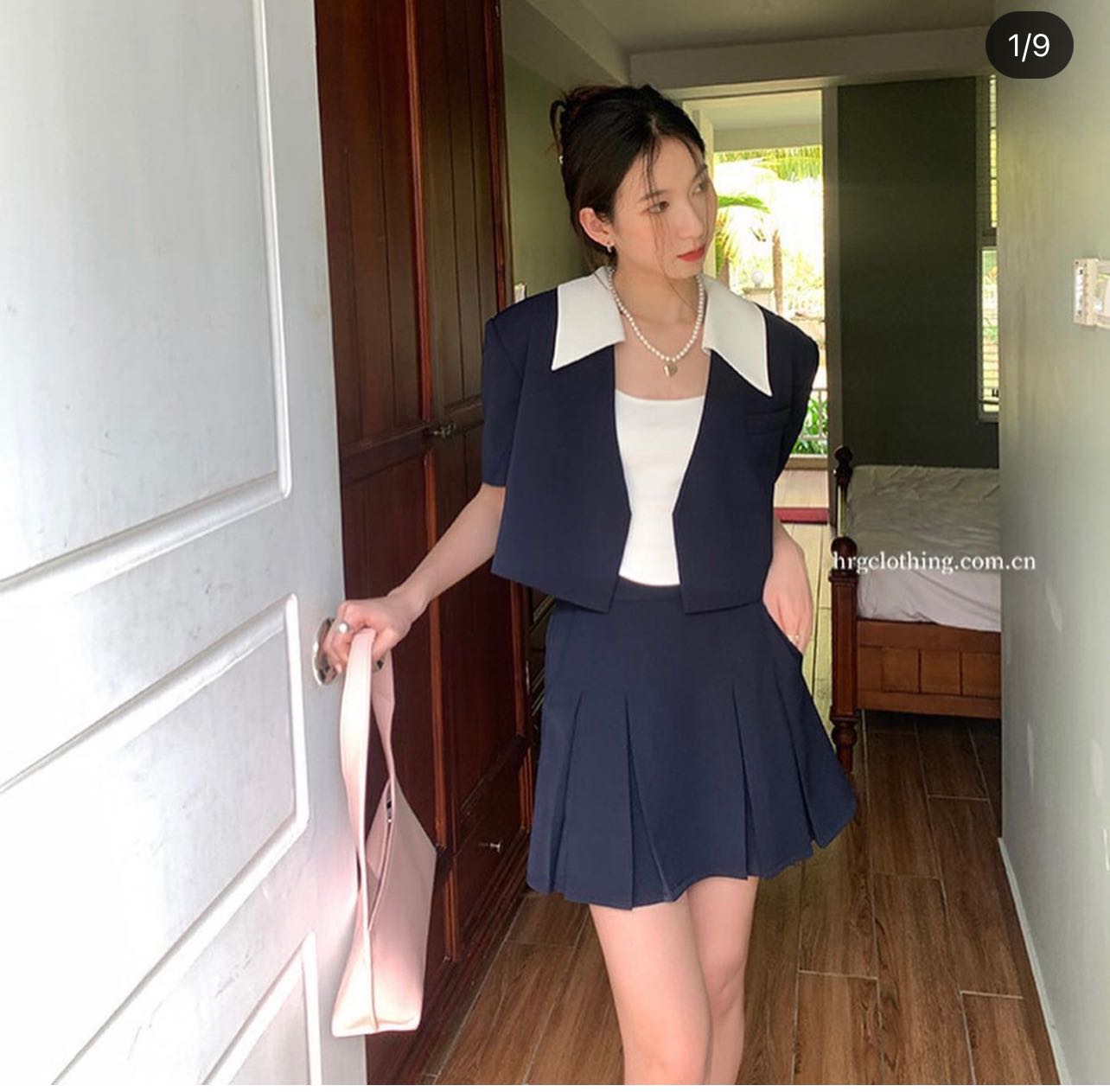 Sale  set เสื้อ+กระโปรง