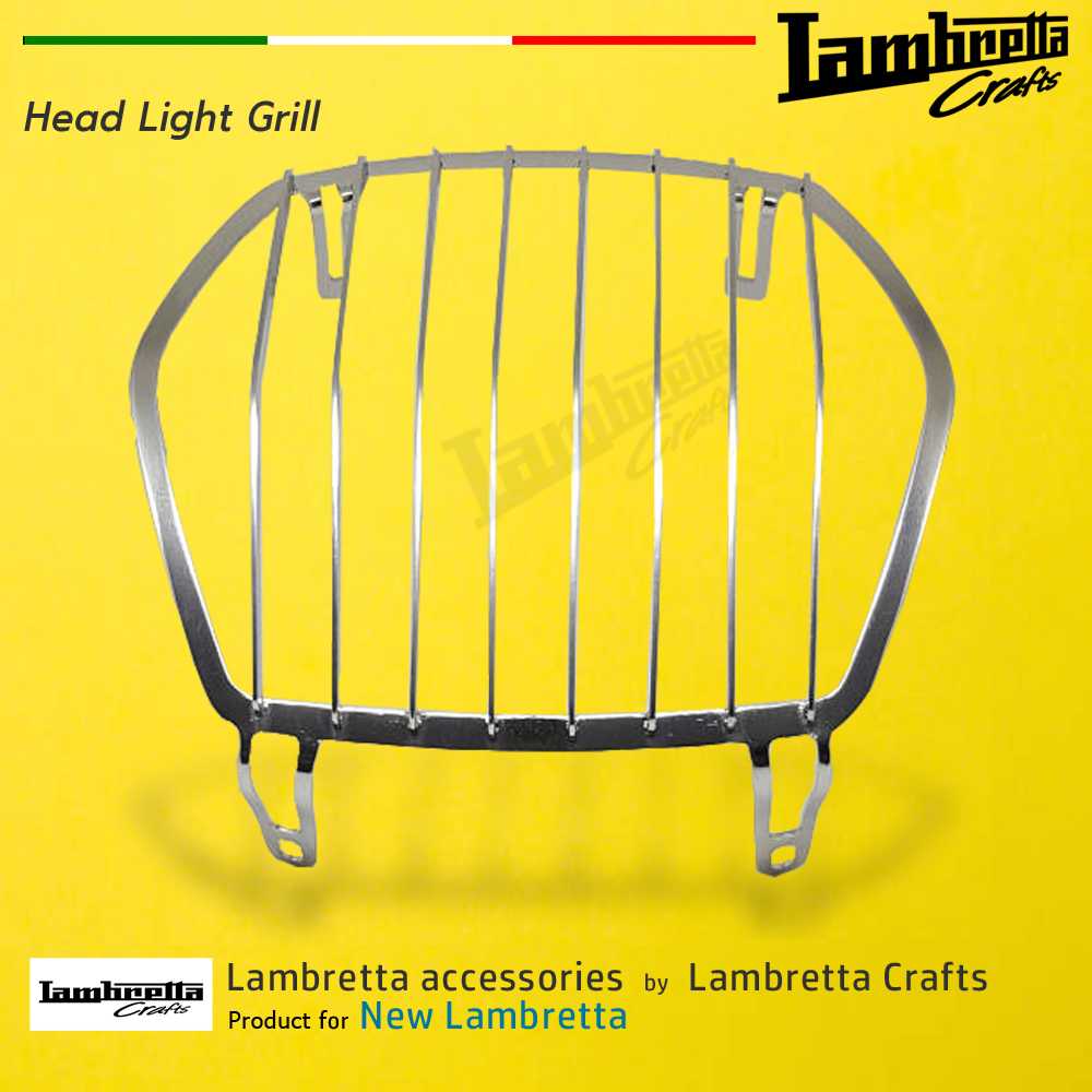 Head Light Grill การ์ดไฟหน้า แสตนเลสเงา