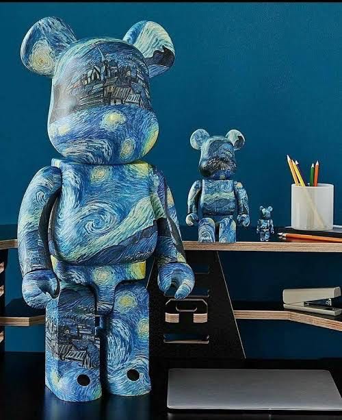 Bearbrick Starry Night 1000%