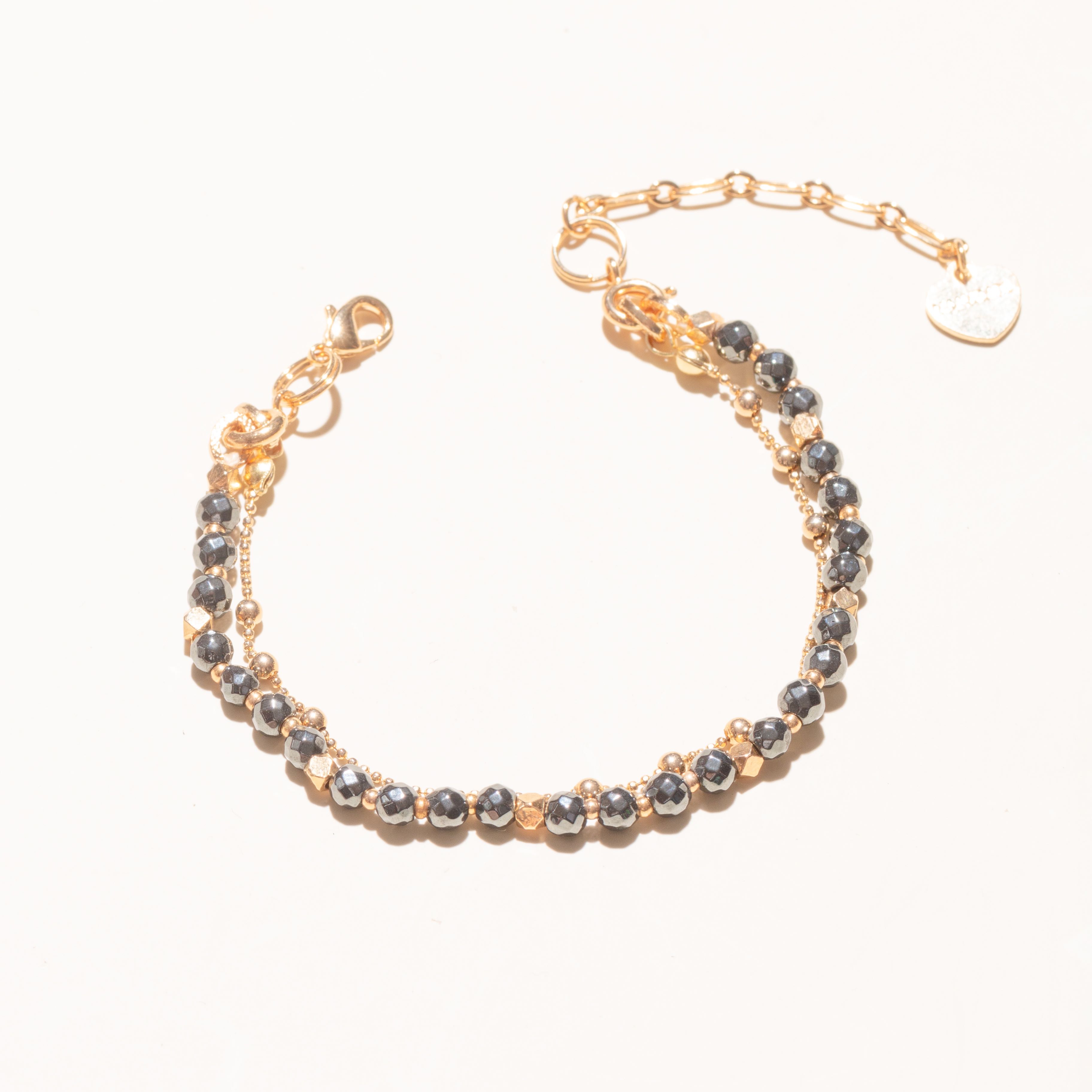 PYRITE-LUCKY CHARM Bracelet 