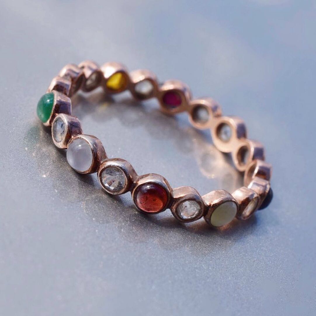 แหวนนพเก้า #minimนพเก้า #minimround #minim9luckygems R145