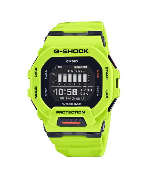 G-SHOCK นาฬิกาคาสิโอ พร้อมส่ง นาฬิกาข้อมือ นาฬิกาของแท้ ประกันศูนย์ CMG 1 ปี รุ่น GBD-200-9