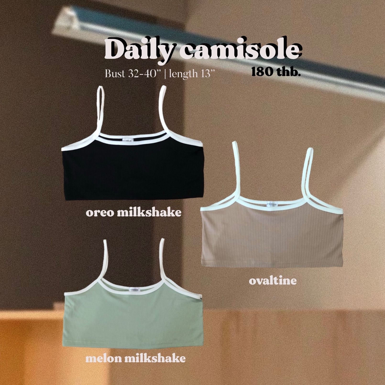 Daily camisole (L) bust 32-40”