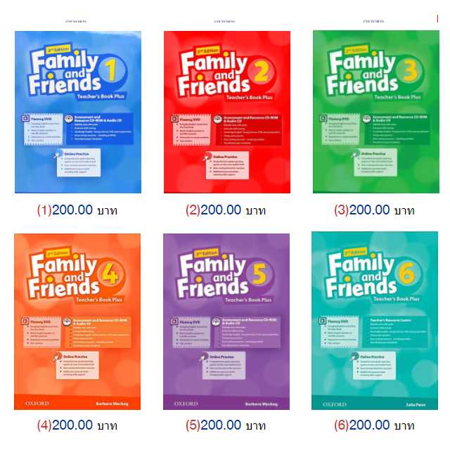Family and Friend 2nd Teacher Book EP 1-6