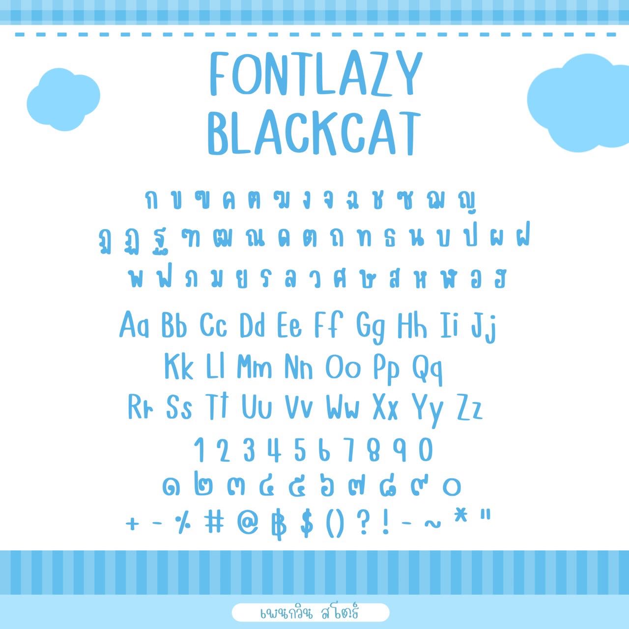Lazy Black|White Cat