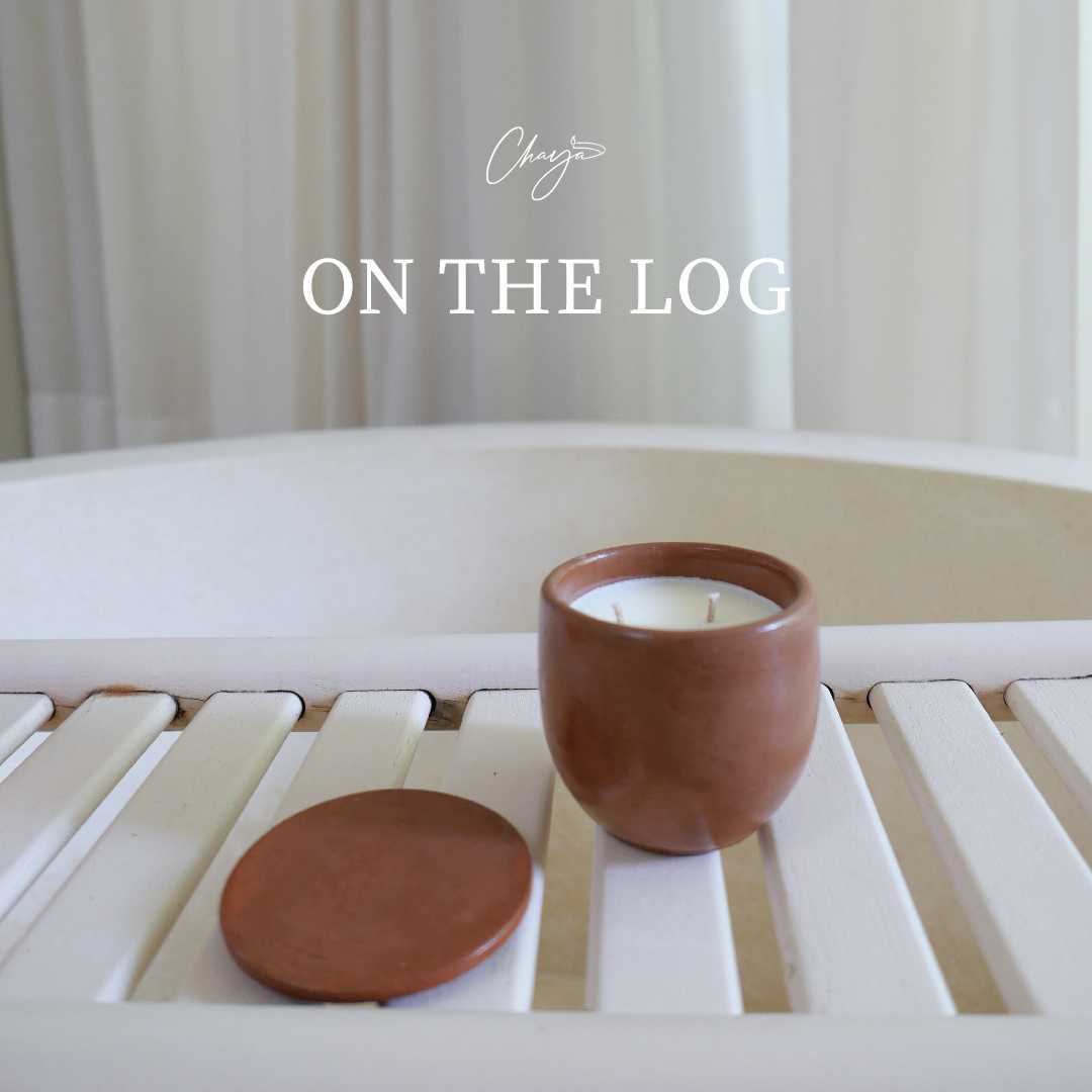 On The Log Soy Candle