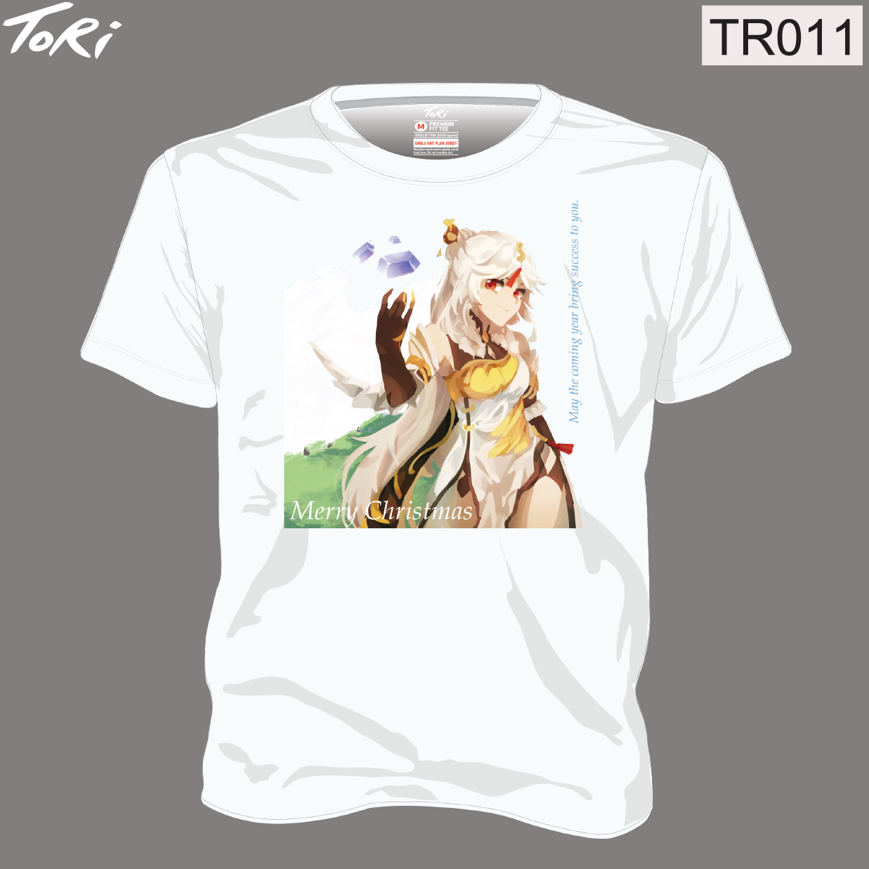 TR011 TSHIRT DTG PRINTED ANIME เสื้อยืด