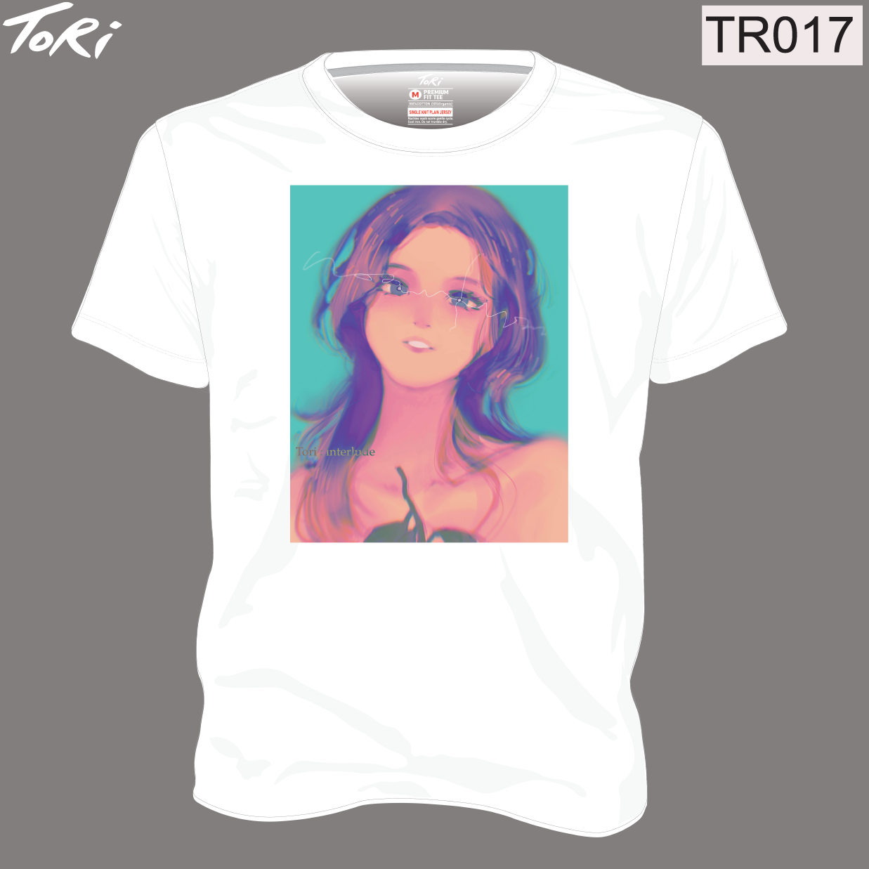 TR017 TSHIRT DTG PRINTED ANIME เสื้อยืด