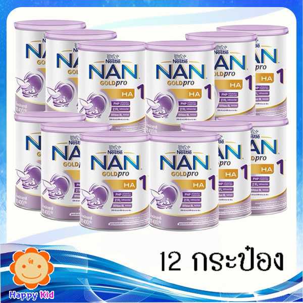 แนน ออฟติโปร HA1, 400 กรัม  12 กระป๋อง