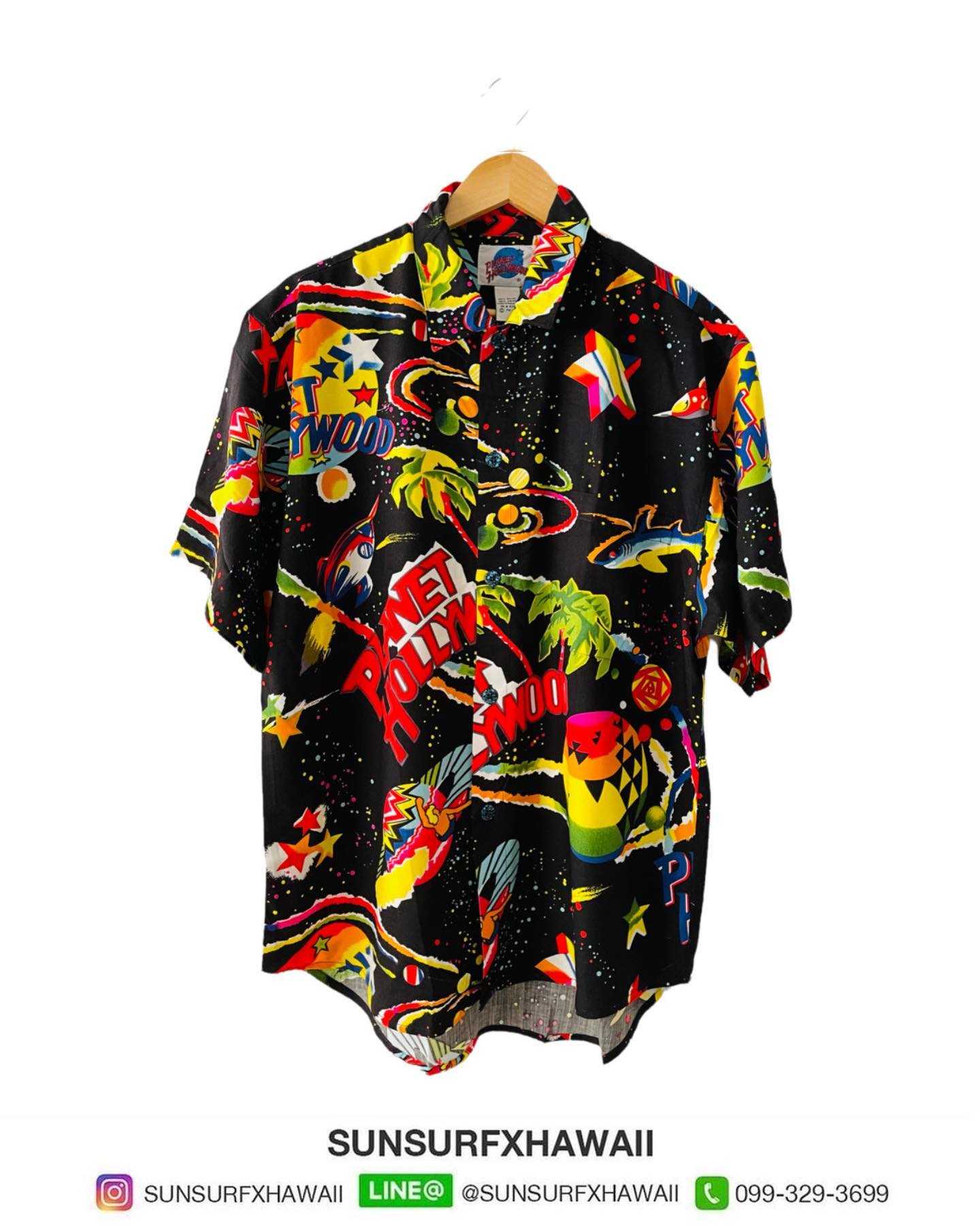 PLANET HOLLYWOOD HAWAIIAN SHIRT