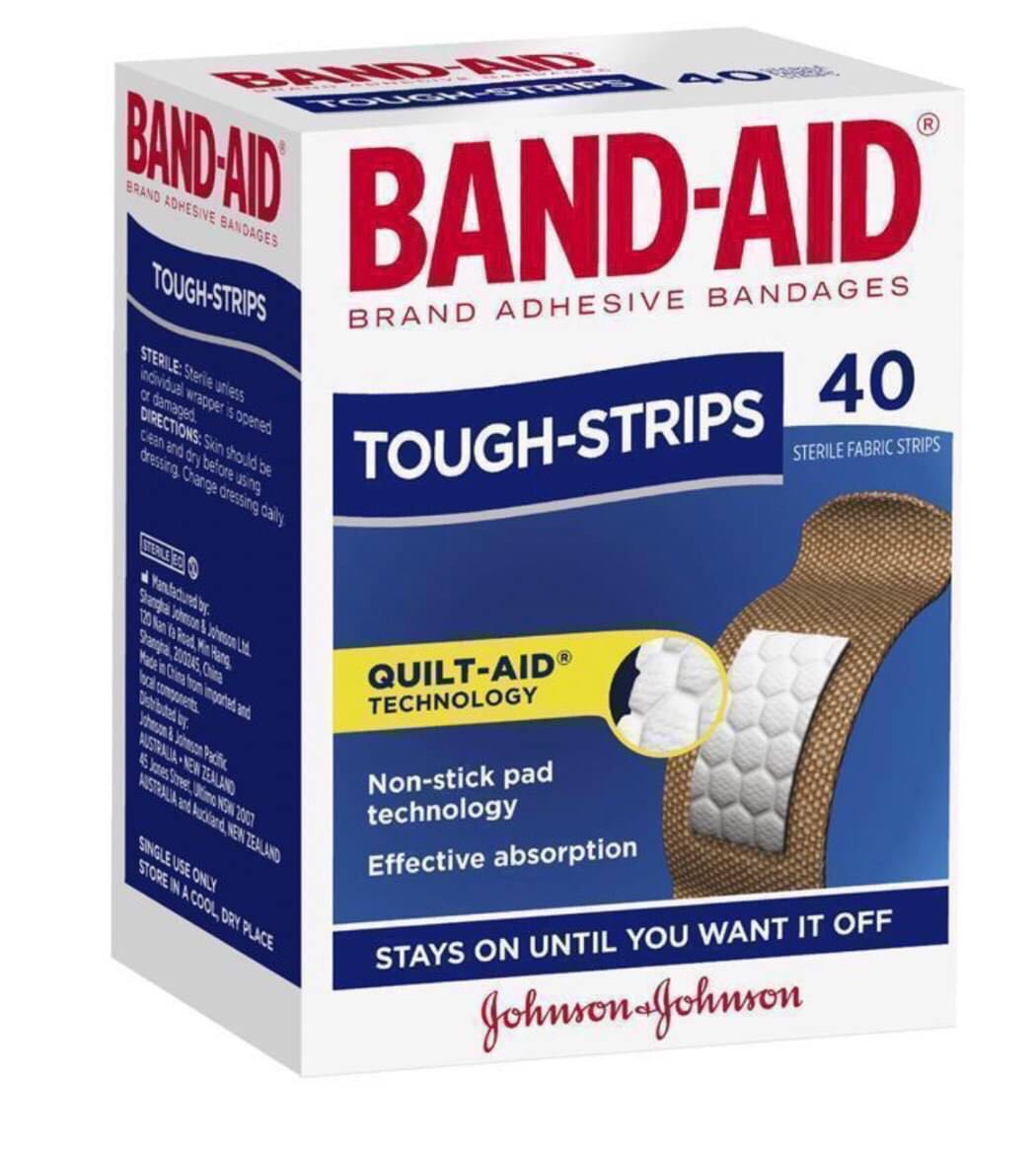 Band -Aid Plaster มียาในตัวจากออสเตรเลีย